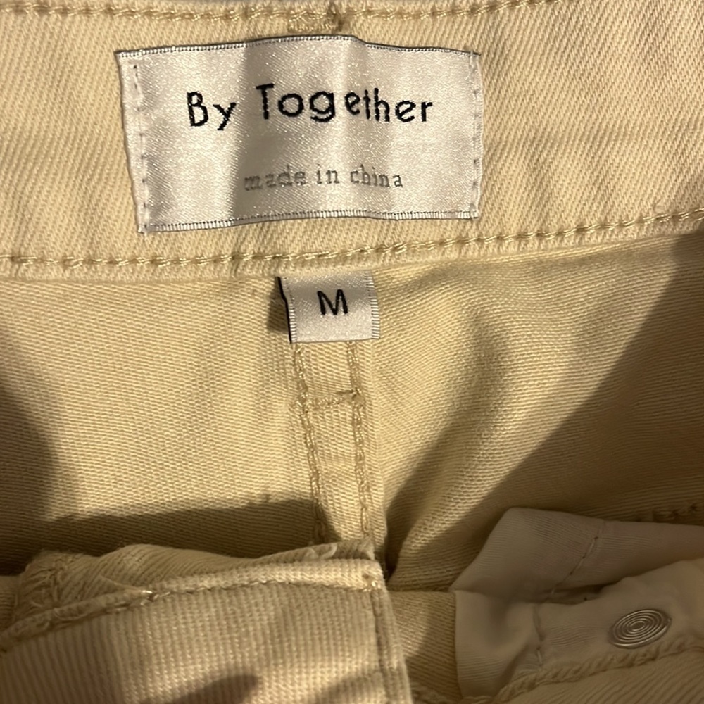 By Together Khaki Color Baggy Jeans - image 2